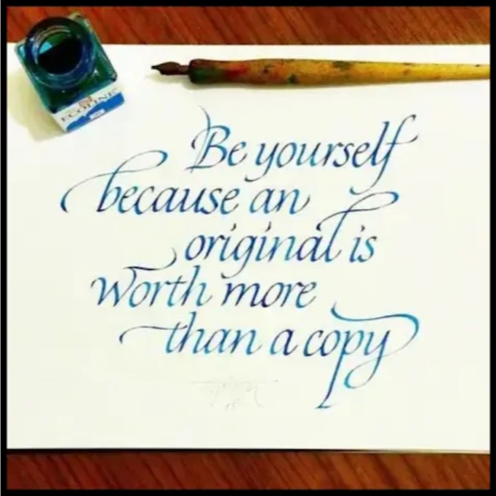 Be Yourself!